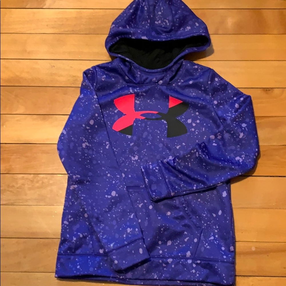 Under armor sports hoodie large 8-10 years